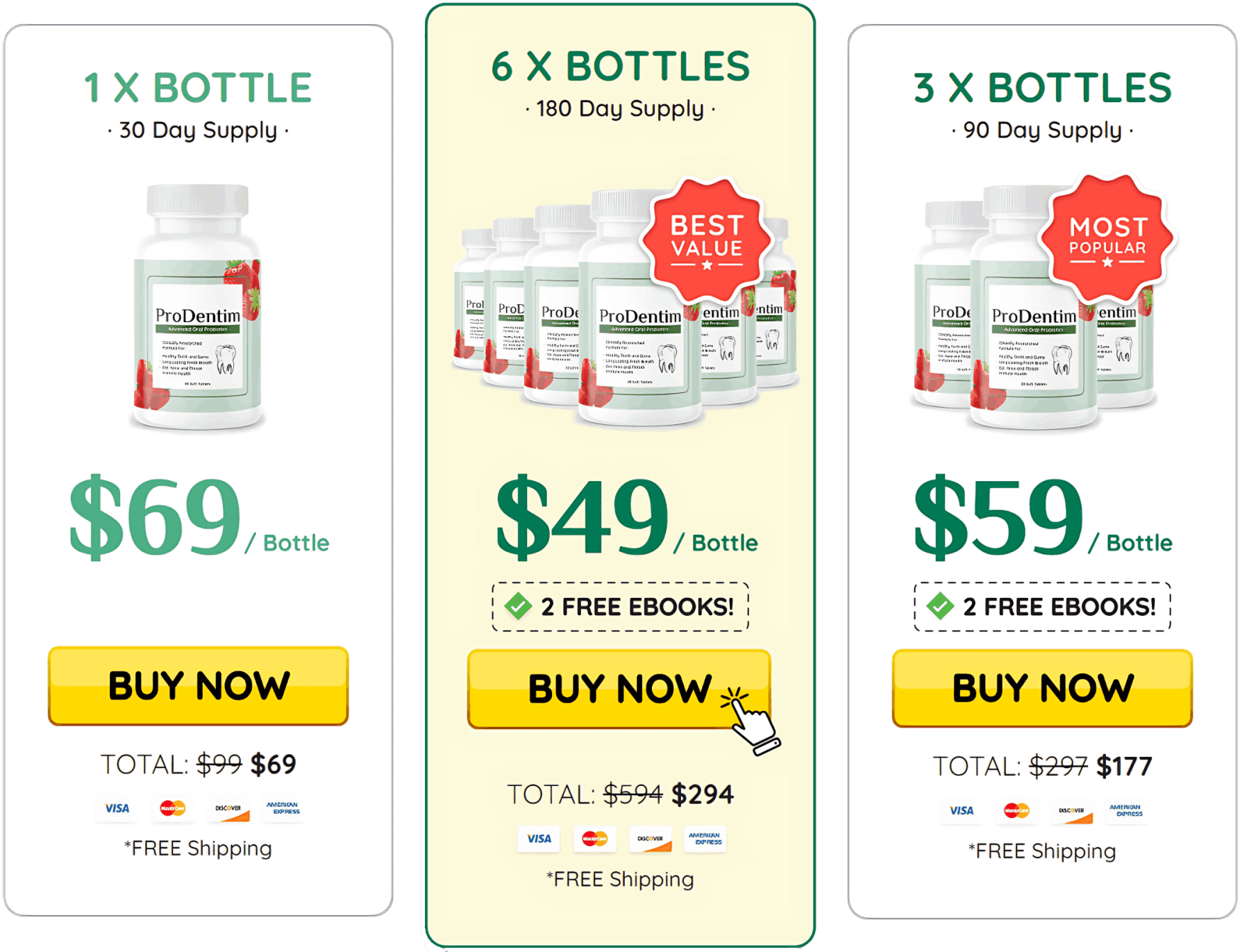 ProDentim advanced oral probiotic supplement